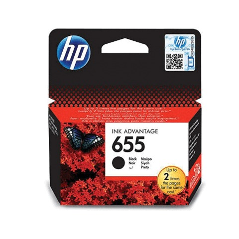 Картридж струйный HP CZ109AE Deskjet Ink Advantage 3525/5525/4515/4525 №655, черный, оригинальный