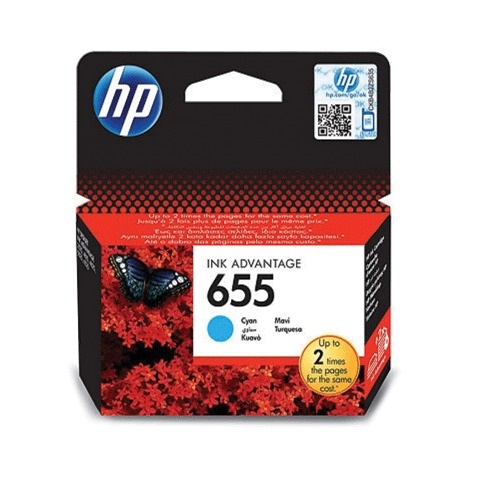 Картридж струйный HP CZ110AE Deskjet Ink Advantage 3525/5525/4515/4525 №655, голубой, оригинальный