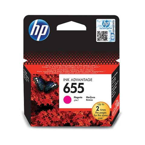 Картридж струйный HP CZ111AE Deskjet Ink Advantage 3525/5525/4515/4525 №655, пурпурный, оригинал.