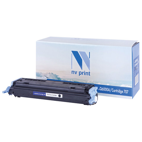 Картридж лазерный NV PRINT NV-Q6000A для HP ColorLaserJet CM1015/2600, черный, ресурс 2500 стр.