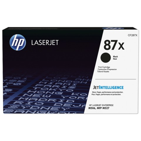 Картридж лазерный HP CF287X LaserJet M506dn/M506x/M527dn/M527f/M527c, №87X, оригинальный, ресурс 18000 страниц