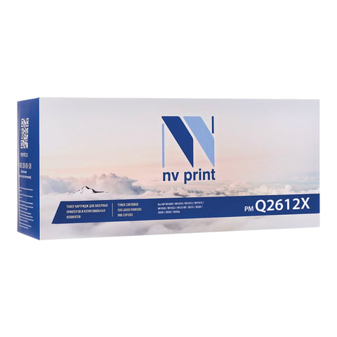 Картридж лазерный NV PRINT NV-Q2612X для HP LJ 1010/1012/1015/1020/1022/3015, ресурс 3500 стр.