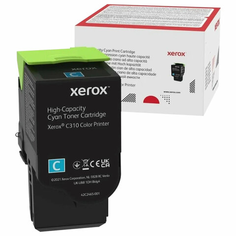 Картридж лазерный XEROX (006R04369) C310/C315, голубой, ресурс 5500 стр., ОРИГИНАЛЬНЫЙ