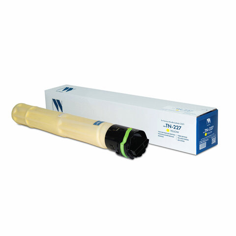 Тонер-картридж NV PRINT (NV-TN-227Y) для Konica Minolta bizhub C257i, желтый, ресурс 24000 страниц Тонер-картридж NV PRINT (NV-TN-227Y) для Konica Minolta bizhub C257i, желтый, ресурс 24000 страниц