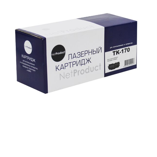 Тонер-картридж NetProduct (N-TK-170) для Kyocera FS-1320D/1370DN/ECOSYS P2135d, 7,2K