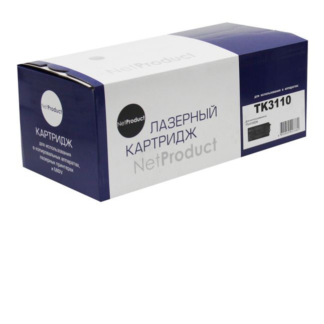 Тонер-картридж NetProduct (N-TK-3110) для Kyocera FS-4100DN, 15,5K