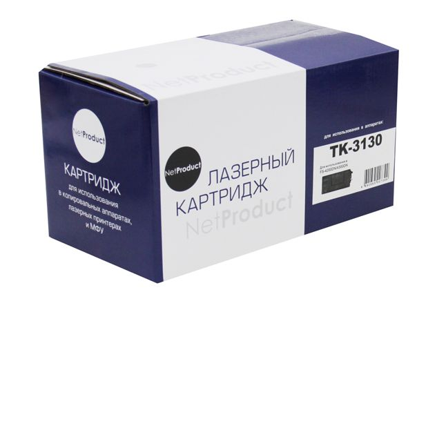 Тонер-картридж NetProduct (N-TK-3130) для Kyocera FS-4200DN/4300DN, 25K