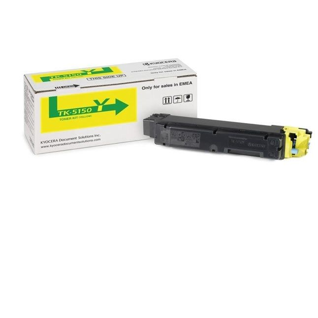 Тонер-картридж TK-5150Y Kyocera P6035cdn/M6x35cidn, 10К  жёлтый 1T02NSANL0