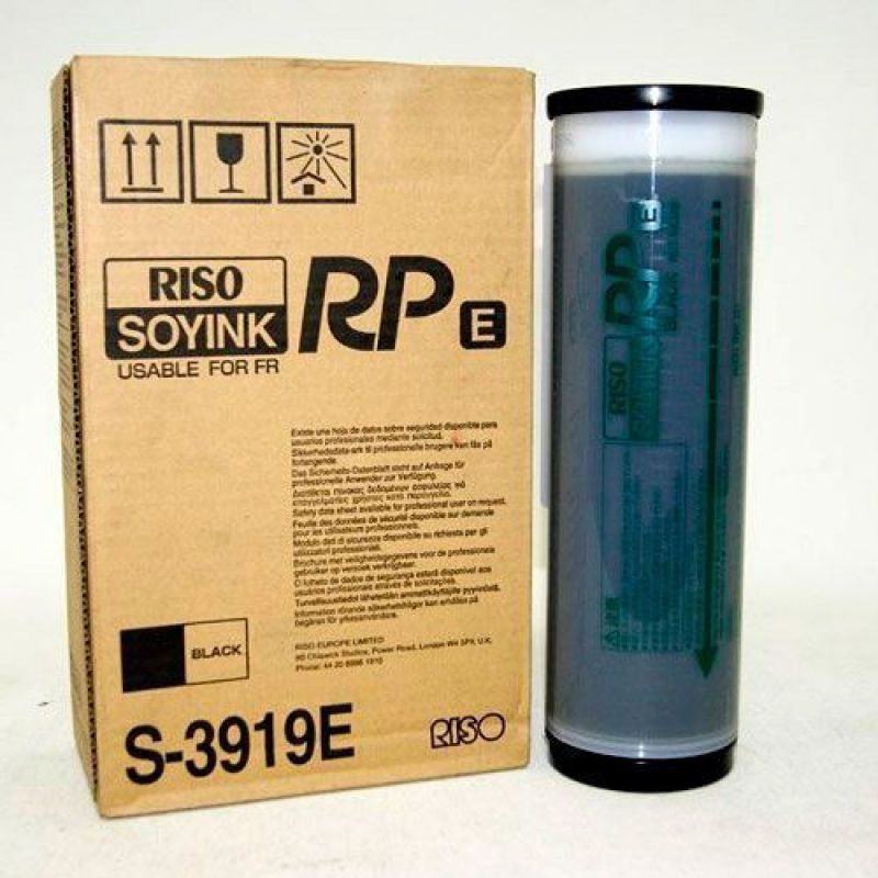 Краска RISO FR/RP 3500/3590/3100 Black   S-3919E отгружается только в четном количестве