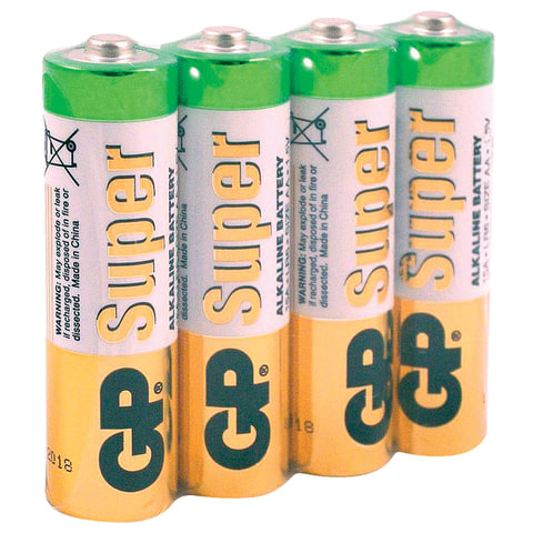 Батарейки КОМПЛЕКТ 4 шт. GP Super G-Tech AA (LR06, 15А), алкалиновые, пальчиковые, в пленке, 15AA21RA, 15ARS-2SB4 Батарейки КОМПЛЕКТ 4 шт. GP Super G-Tech AA (LR06, 15А), алкалиновые, пальчиковые, в пленке, 15AA21RA, 15ARS-2SB4