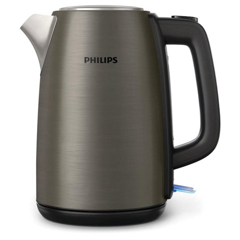 Чайник PHILIPS HD9352/80, 1,7 л, 2200 Вт, закрытый нагревательный элемент, нержавеющая сталь, титановый Чайник PHILIPS HD9352/80, 1,7 л, 2200 Вт, закрытый нагревательный элемент, нержавеющая сталь, титановый