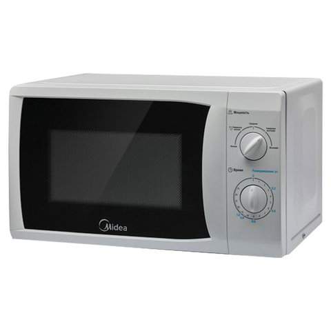 Микроволновая печь MIDEA MM720CFB объем 20 л, мощность 700 Вт, механическое управление, белая Микроволновая печь MIDEA MM720CFB объем 20 л, мощность 700 Вт, механическое управление, белая