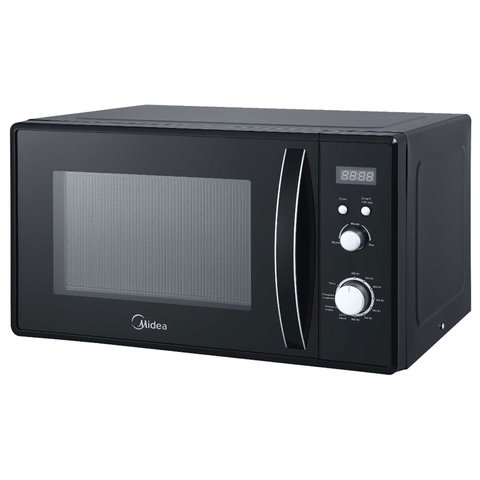 Микроволновая печь MIDEA AM823AM9-B объем 20 л, мощность 800 Вт, механическое управление, черная Микроволновая печь MIDEA AM823AM9-B объем 20 л, мощность 800 Вт, механическое управление, черная