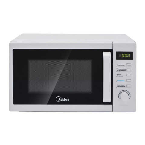 Микроволновая печь MIDEA AM820CUK-W объем 20 л, мощность 800 Вт, механическое управление Микроволновая печь MIDEA AM820CUK-W объем 20 л, мощность 800 Вт, механическое управление