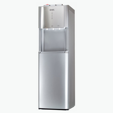 Кулер для воды AEL LD-AEL-811a, напольный, НАГРЕВ/ОХЛАЖДЕНИЕ ЭЛЕКТРОННОЕ, бутыль снизу, 3 крана, серебро, 00274 Кулер для воды AEL LD-AEL-811a, напольный, НАГРЕВ/ОХЛАЖДЕНИЕ ЭЛЕКТРОННОЕ, бутыль снизу, 3 крана, серебро, 00274