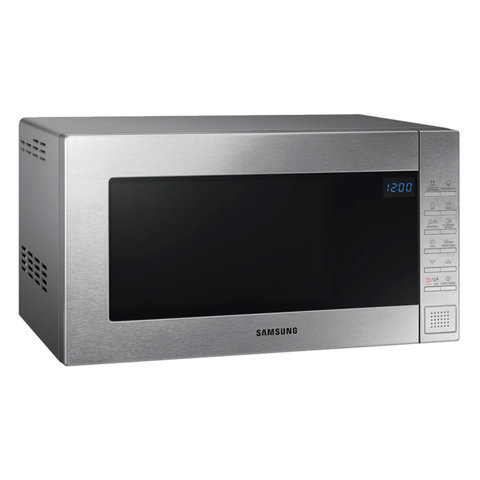 Микроволновая печь SAMSUNG GE88SUT/BW, объем 23 л, мощность 800 Вт, электронное управление, гриль, серебристая Микроволновая печь SAMSUNG GE88SUT/BW, объем 23 л, мощность 800 Вт, электронное управление, гриль, серебристая
