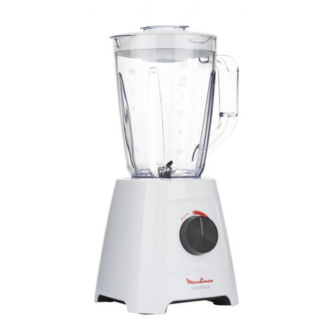 Блендер стационарный MOULINEX LM420110, 600 Вт, 2 скорости, чаша 2 л, пластик, белый, 7211003001 Блендер стационарный MOULINEX LM420110, 600 Вт, 2 скорости, чаша 2 л, пластик, белый, 7211003001