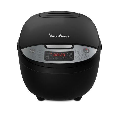 Мультиварка MOULINEX MK611832, 750 Вт, 4 л, 10 программ, таймер, функция Keep Warm, черный, 7211004519 Мультиварка MOULINEX MK611832, 750 Вт, 4 л, 10 программ, таймер, функция Keep Warm, черный, 7211004519