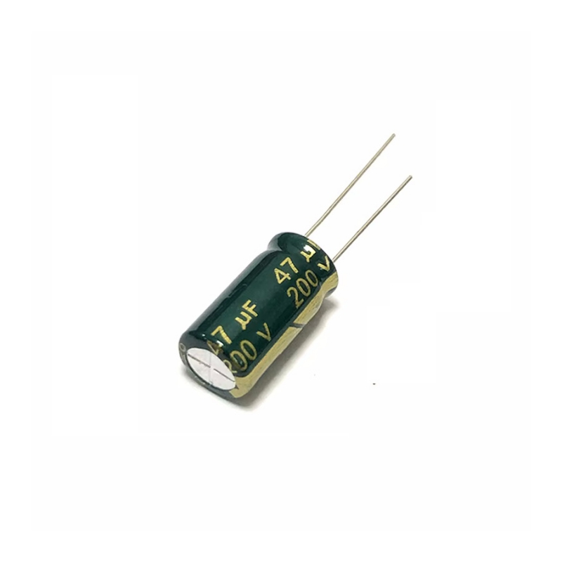 47 мкФ, 200 В, 47uf200v, Chongx Vent Конденсатор электролитический алюминиевый