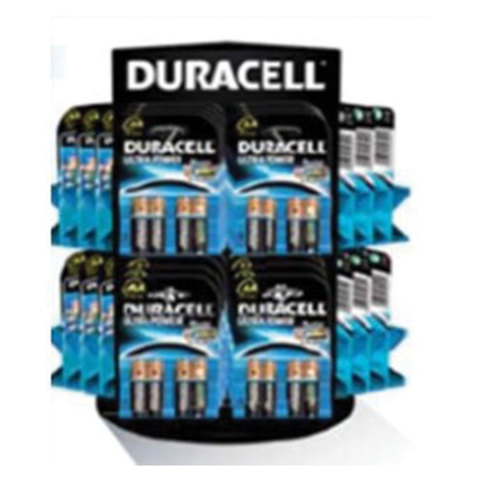 Дисплей для размещения товара настольный поворотный DURACELL, 2х2х3 крючка, 70000269