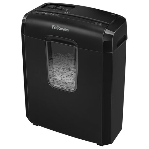 Уничтожитель (шредер) FELLOWES 36С, 4 уровень секретности, 4x40 мм, 6 листов, 12 литров, FS-47003