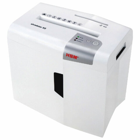 Уничтожитель шредер HSM SHREDSTAR X8-4.5x30, 4 уровень секретности, 4,5x30 мм, 8 листов, 18 литров, 1044121