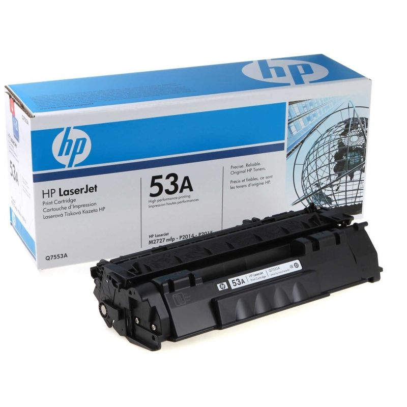 Заправка картриджа HP Q7553A (53A), для принтеров HP LaserJet M2727, LaserJet P2014, LaserJet P2015