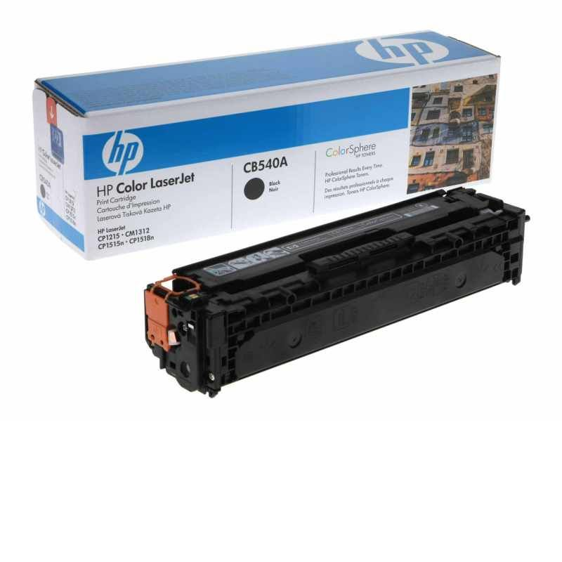 Заправка картриджа HP CB540A (125A), для принтеров HP Color LaserJet CM1312, Color LaserJet CP1210, Color LaserJet CP1215, Color LaserJet CP1510, Color LaserJet CP1515, Color LaserJet CP1518, без чипа