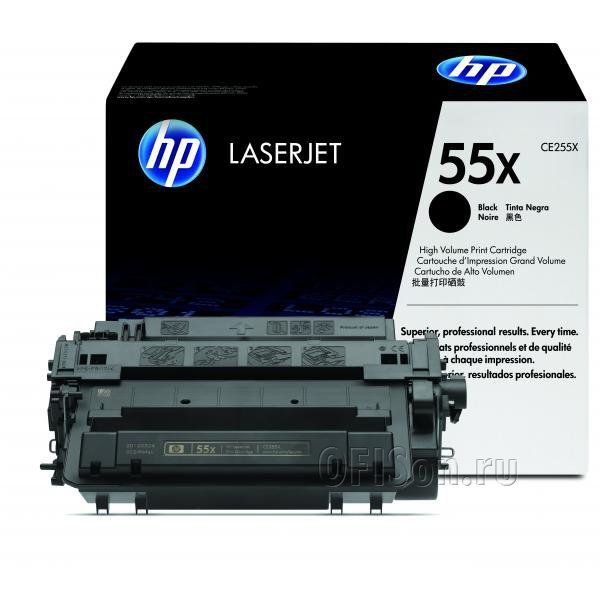 Заправка картриджа HP СЕ255X (55X), для принтеров HP LaserJet M525, LaserJet P3015, LaserJet Pro M521, без чипа