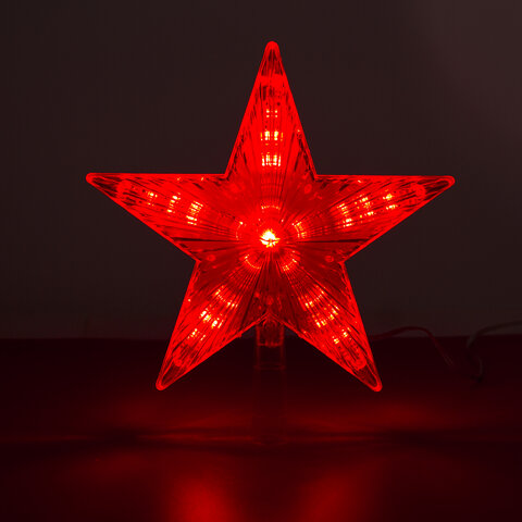 Звезда на ель ЗОЛОТАЯ СКАЗКА Digital 31 LED, 21,5 см, цифровая смена режимов, 591273 Звезда на ель ЗОЛОТАЯ СКАЗКА Digital 31 LED, 21,5 см, цифровая смена режимов, 591273