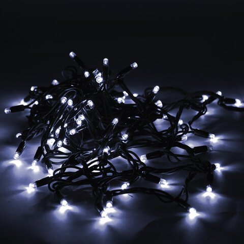 Электрогирлянда уличная ЗОЛОТАЯ СКАЗКА Heavy Rain, IP65, 100 LED, 10 м, холодный белый, 591296 Электрогирлянда уличная ЗОЛОТАЯ СКАЗКА Heavy Rain, IP65, 100 LED, 10 м, холодный белый, 591296