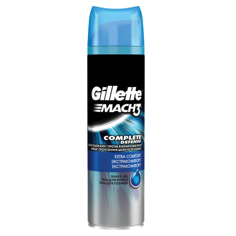 Гель для бритья 200 мл, GILLETTE (Жиллет) Mach3, Успокаивающий кожу, для мужчин Гель для бритья 200 мл, GILLETTE (Жиллет) Mach3, Успокаивающий кожу, для мужчин
