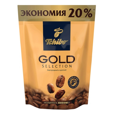 Кофе растворимый TCHIBO Gold selection, сублимированный, 150 г, мягкая упаковка Кофе растворимый TCHIBO Gold selection, сублимированный, 150 г, мягкая упаковка