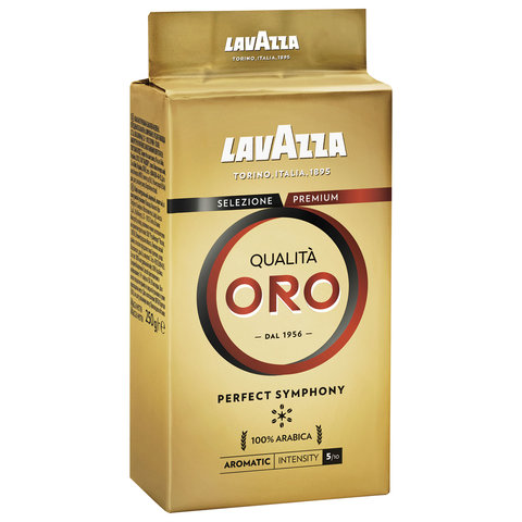 Кофе молотый LAVAZZA Qualita Oro 250 г, арабика 100%, ИТАЛИЯ, 1991