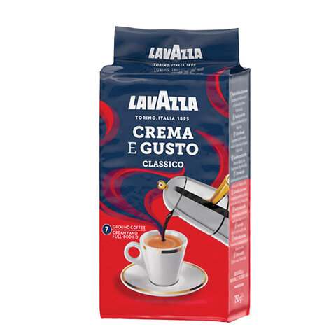 Кофе молотый LAVAZZA Crema E Gusto 250 г, ИТАЛИЯ, 3876