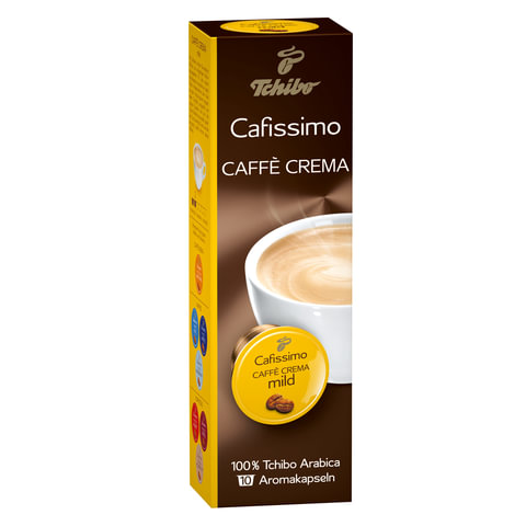 Кофе в капсулах TCHIBO Caffe Crema Mild для кофемашин Cafissimo, 10 порций, EPCFTCCM0007K Кофе в капсулах TCHIBO Caffe Crema Mild для кофемашин Cafissimo, 10 порций, EPCFTCCM0007K
