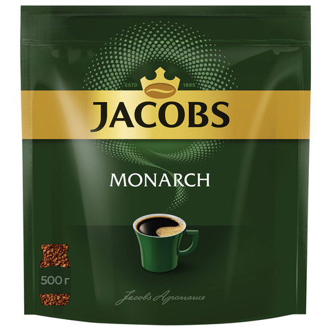 Кофе растворимый MONARCH Original, сублимированный, 500 г, мягкая упаковка, 8052130 Кофе растворимый MONARCH Original, сублимированный, 500 г, мягкая упаковка, 8052130