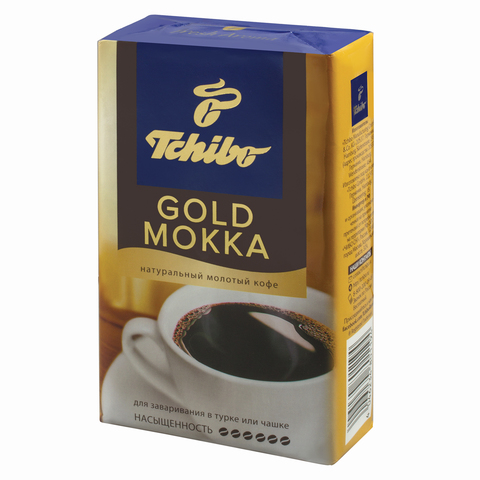 Кофе молотый TCHIBO (Чибо) Gold Mokka, натуральный, 250 г, вакуумная упаковка Кофе молотый TCHIBO (Чибо) Gold Mokka, натуральный, 250 г, вакуумная упаковка