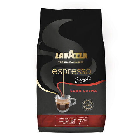 Кофе в зернах LAVAZZA Barista Gran Crema, 1000 г, 2485