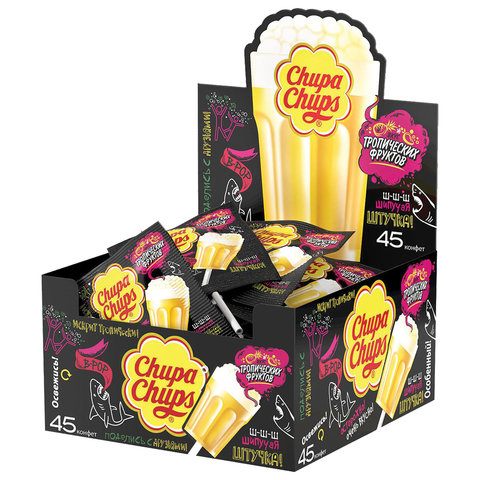 Карамель CHUPA CHUPS (Чупа-Чупс) В-РОР тропический, 15 г, 85594 Карамель CHUPA CHUPS (Чупа-Чупс) В-РОР тропический, 15 г, 85594
