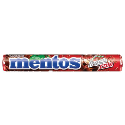 Жевательное драже MENTOS (Ментос) Кола, 37 г, 88331 Жевательное драже MENTOS (Ментос) Кола, 37 г, 88331