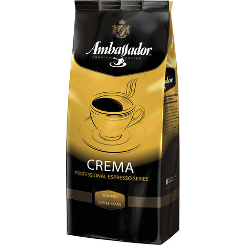Кофе в зернах AMBASSADOR Crema 1 кг