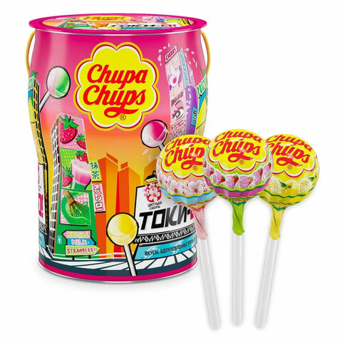 Карамель CHUPA CHUPS Чупа-Чупс ТОКИ-О!, 12 г, 99821