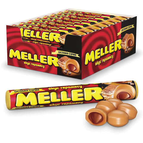 Конфеты-ирис MELLER Меллер Тирамису, 38 г, 89803
