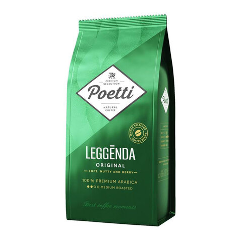 Кофе в зернах Poetti Leggenda Original 1 кг, 18001