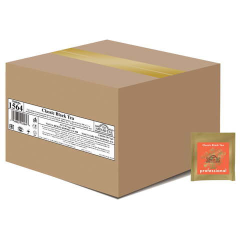 Чай AHMAD Professional Classic Black Tea черный, 300 пакетиков в конвертах по 2 г, 1564