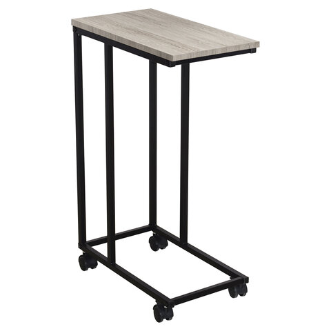 Стол журнальный BRABIX LOFT CT-001, 450х250х680 мм, на колёсах, металлический каркас, цвет дуб антик, 641860 Стол журнальный BRABIX LOFT CT-001, 450х250х680 мм, на колёсах, металлический каркас, цвет дуб антик, 641860
