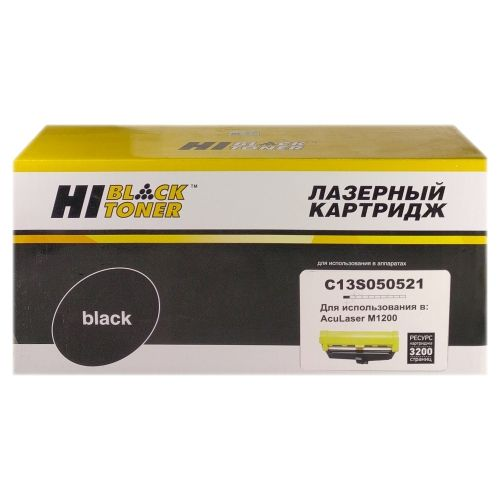 Тонер-картридж Hi-Black (HB-C13S050521) для Epson AcuLaser M1200, 3,2K