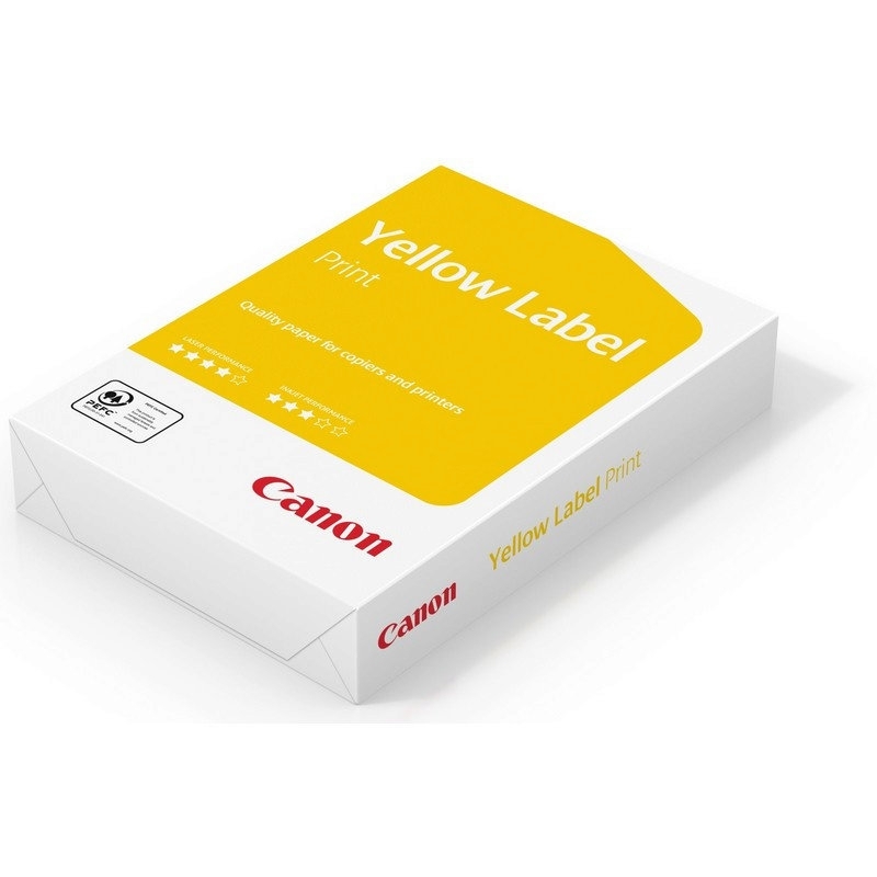 Офисная бумага Canon Yellow Label Print А4 80гр/м2, 500л. класс  C   6821B001