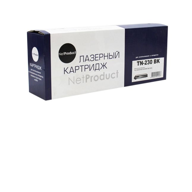 Тонер-картридж NetProduct (N-TN-230Bk) для Brother HL-3040CN/3070CW/MFC9010CN, Bk, 2,2K